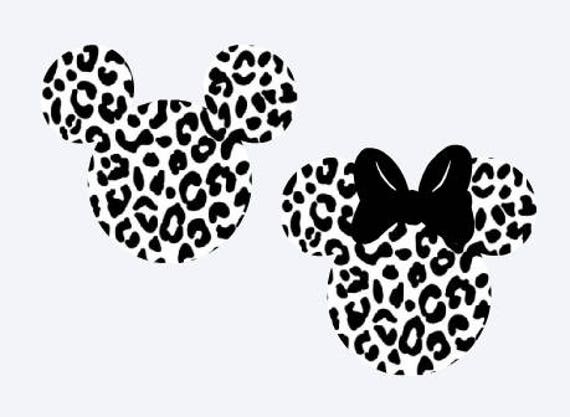 Download SVG disney mickey and minnie cheetah animal mouse ears