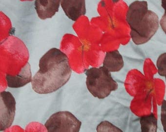 swimsuit fabric pettels on gray polyamide lycra