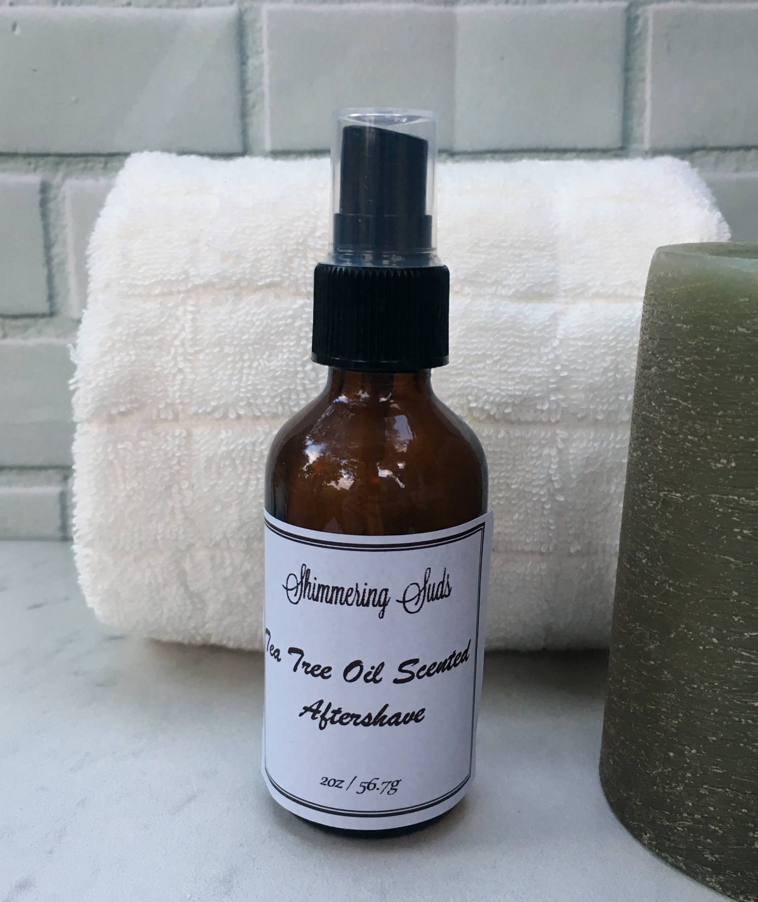 Tea Tree Essential Oil Aftershave Men's Aftershave Aloe