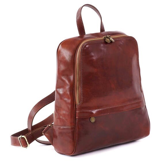Genuine Leather Backpack Womens Backpack Unisex backpack
