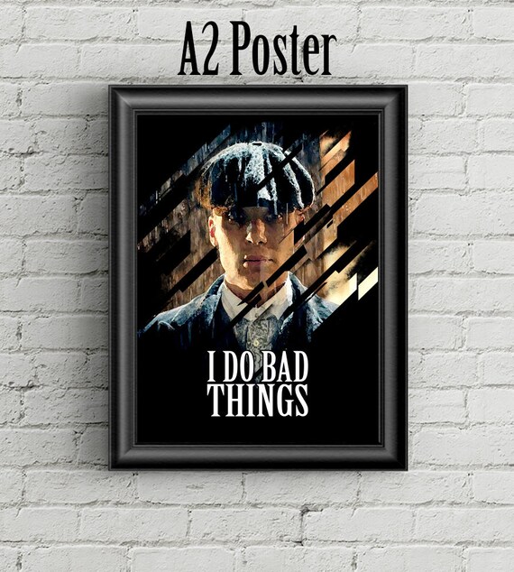Peaky Blinders Poster A2 Thomas Shelby Wall Art Home Decor