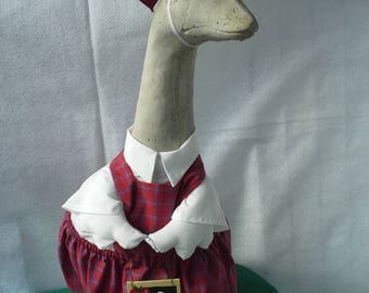 Schoolgirl for Large Goose