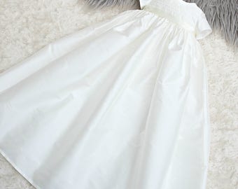 Unisex Christening Gown 'Venice' by Adore Baby. Baptism Gown, boys Christening gown, Girls Christening gown