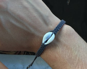 Cowrie shell bracelet