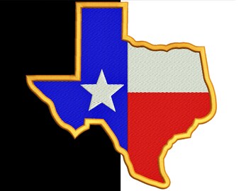 Texas embroidery design - Machine Embroidery Design - INSTANT DOWNLOAD - kids design - 10 sizes - 9 file formats