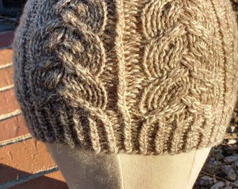 Cable Knit Bag