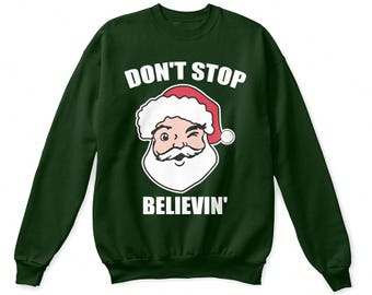 believe christmas shirts