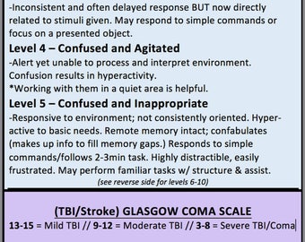 Occupational Therapy Reference Cards ***DIGITAL VERSION***