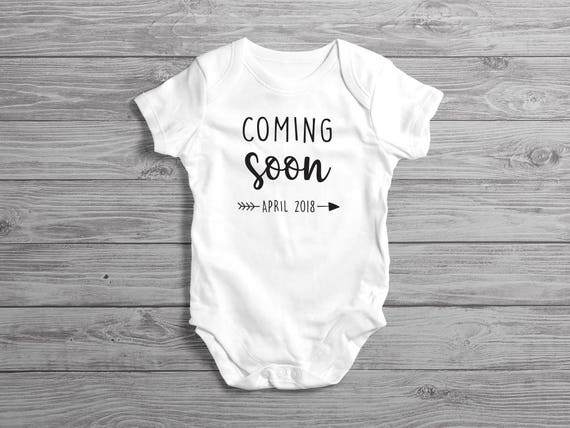 Coming Soon Onesie // Baby On The Way Onesie // Pregnancy