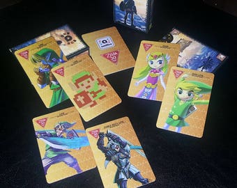 Zelda Amiibo Cards Plastic NFC Cards for Nintendo Switch and Wii U