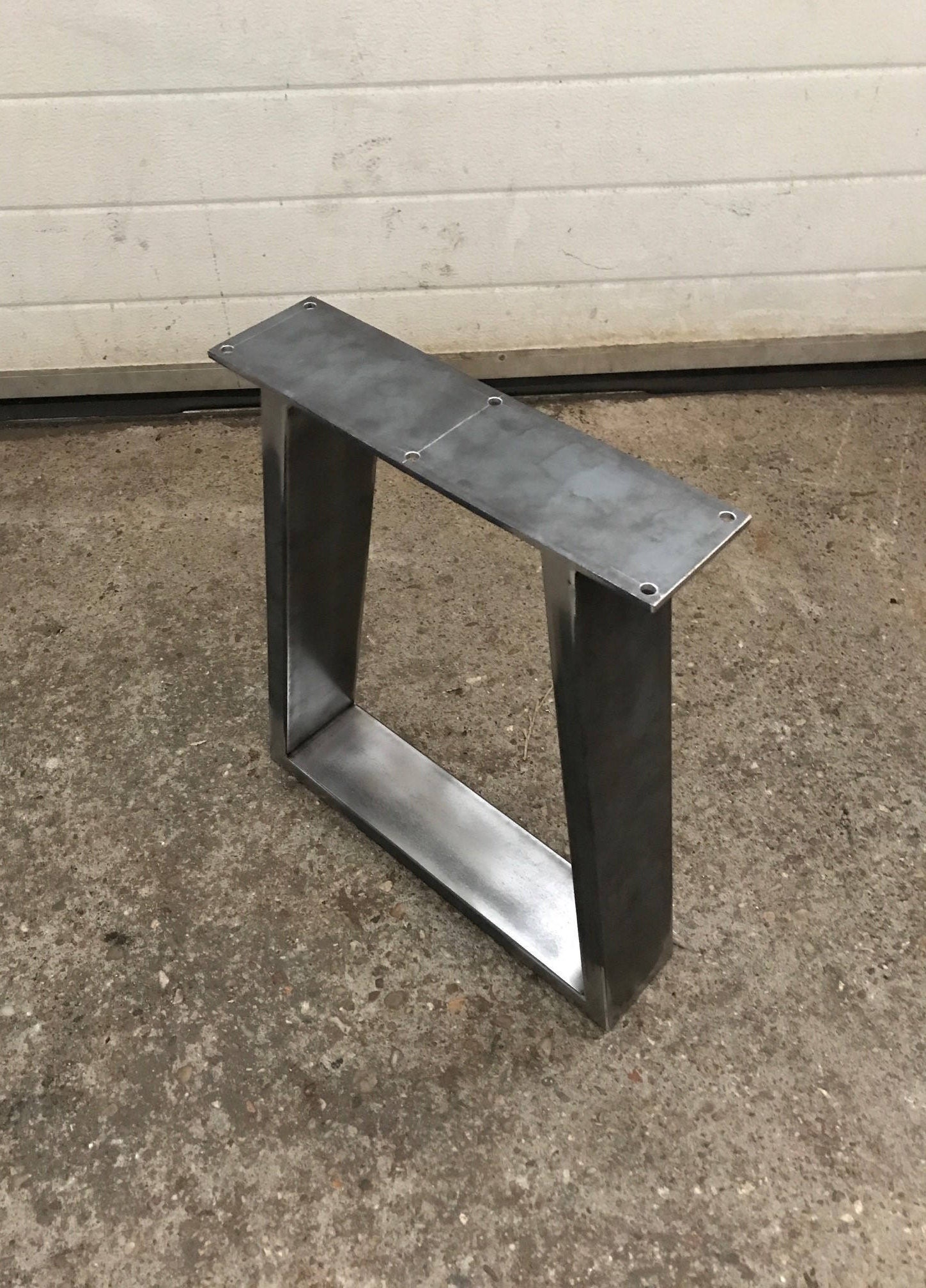 Steel Trapezoid Leg Coffee Table Metal Leg Table Leg