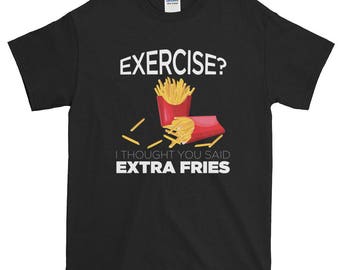 Exercise t shirt | Etsy