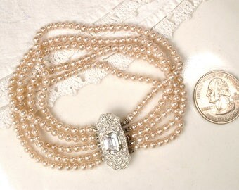 Couture Vintage Wedding / Bridal Jewelry by AmoreTreasure on Etsy
