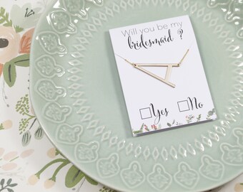 Large Initial Necklace | Sideways Letter | Custom Letter Jewelry | Personalized Necklace | Monogram Necklace | Bridesmaid Gift
