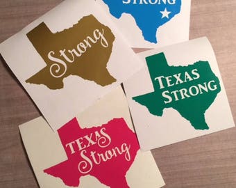 DONATE, Texas Strong, Hurricane Donation, Texas Decal, Texas Strong Decal, Donate Decal