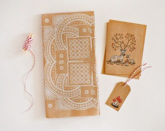 Gift Wrap Krist+ Black 70 x 200 cm 3 x 3 x 70 cm Christmas (50 Units)