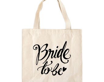 Bride Tote Bag Bride Gifts Wedding Canvas Tote Bags Bridal