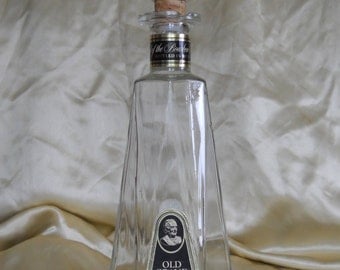 Old Grand Dad Bourbon Decanter, 4/5 Quart, Whiskey Bottle