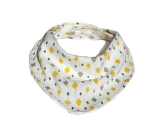 baby bandana bib, baby boy bib, baby bib, scarf bib, drool bib, baby shower gift