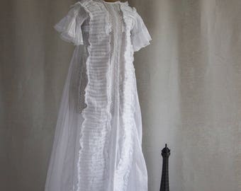 Vintage Christening Gown P1012
