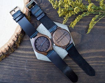 Wooden Watch, Mens Wooden Watch, Wood Watch for Men, Wood Watch, Mens Watch Engraved, Mens Watch Engraved, Wrist Watch, Mens Wooden Watch