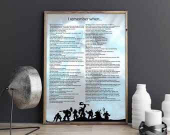 World of Warcraft Poster Nostalgia - I remember when... Classic WoW