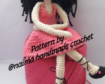 Pattern amigurumi doll, pattern doll crochet ,crochet doll pattern,amigurumi girl,pattern for sale,pattern pdf,patrón amigurumi