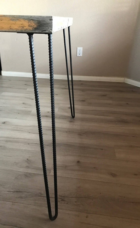 Custom Rebar Hairpin Legs 3/8 inch or 1/2 inch Free Shipping