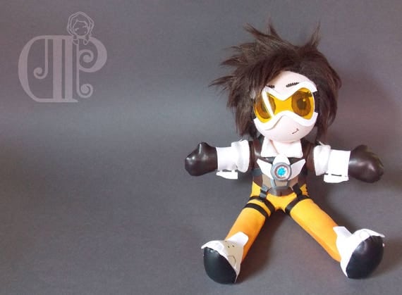 overwatch tracer plush