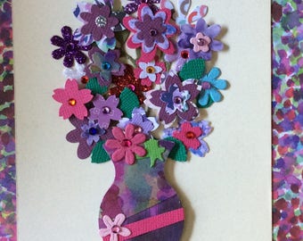 Pinks and Purples in a Vase