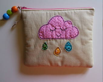 Pochette con Nuvoletta di pioggia