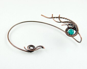Fairy ear cuffs * Statement ear cuff * Ear cuff no piercing * Bohemian jewelry * Fake ear cuff * Ear wrap * Trable jewelry * Hippie style