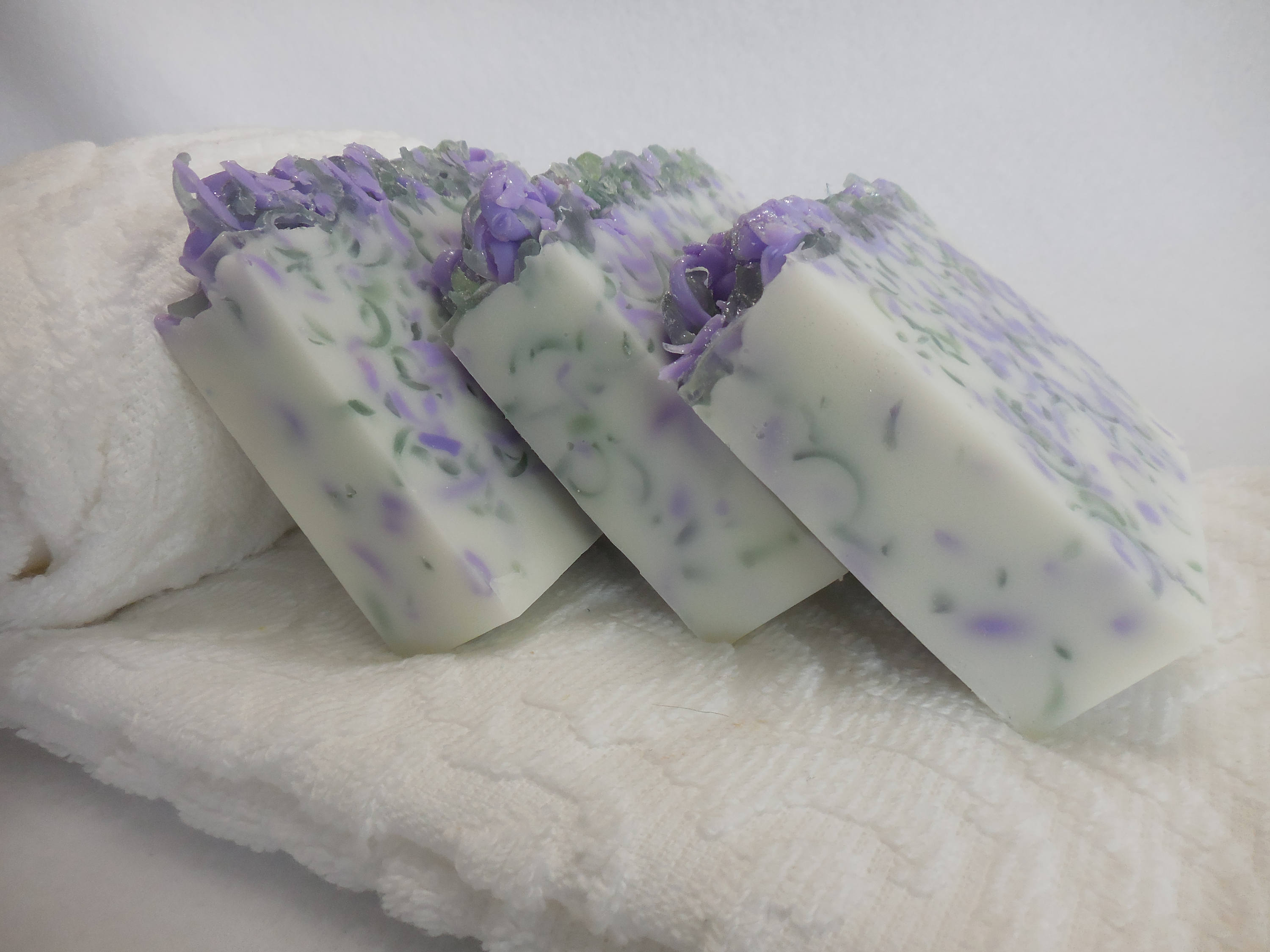 Lavender Sage SOAP LOAF Lavender Soap Sage Soap Rustic