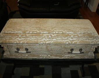 Vintage kregel casket company casket from 1925 to 1930