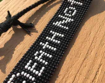 Death Note Beaded Bracelet