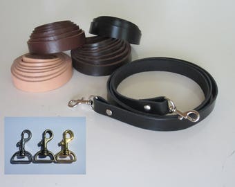 3/4" Genuine Leather Replacement Strap, Shoulder Strap, Purse Straps, Bag Strap, Handbag Straps, Custom Made 40"- 50" Long