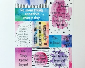 Creative/art journalling paper