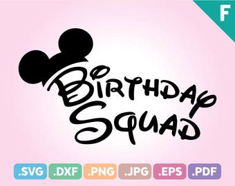 Download Birthday squad | Etsy