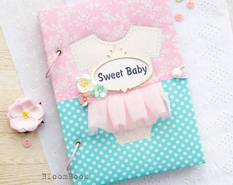 Baby Book Girl, Baby Memory Book Girl, Baby Girl Photo Album Photo Book, Newborn Keepsake Book, Girl Gift, Baby Record Book, Baby Journal