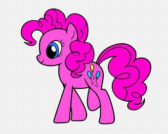 Download My Little Pony Pinkie Pie, Svg Dxf Png Eps, Cutting File ...