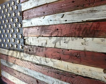 Wooden American FlagBarn Wood FlagRustic FlagWooden Flag Reclaimed Wooden American FlagBarn Wood FlagRustic FlagWooden Flag Reclaimed