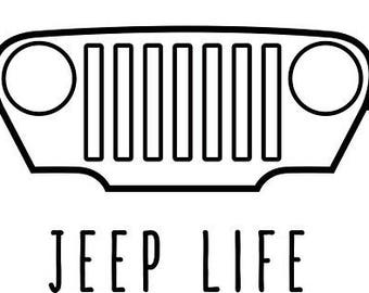Download Jeep life svg | Etsy
