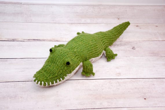 Alligator Plushie Stuffed Animal Baby Boy Gift Crocodile