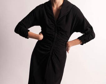 RARE original 1950s Iconic Ceil Chapman little black dress