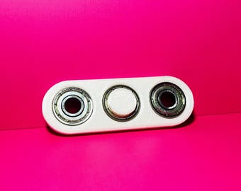 3D Printed Fidget Toy, Fidget Spinner, Finger Spinner, Dual Spinner, Bar Spinner, Customized Color