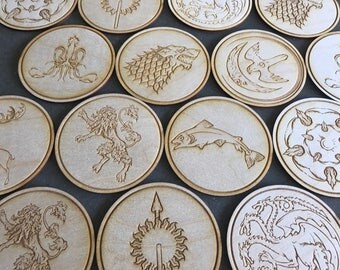 Game of Thrones coasters!