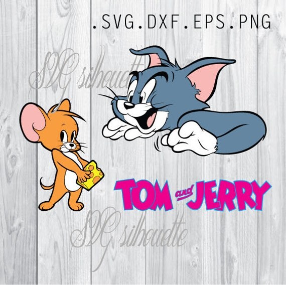 Tom and Jerry SVG Cutting file Disney Vinyl design heat