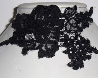 Black Lace Black Lace wedding necklace