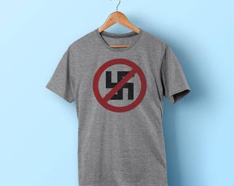 Anti nazi anti fascist shirt - antifa - #blacklivesmatter T-shirt