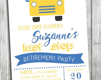 Retirement invites | Etsy